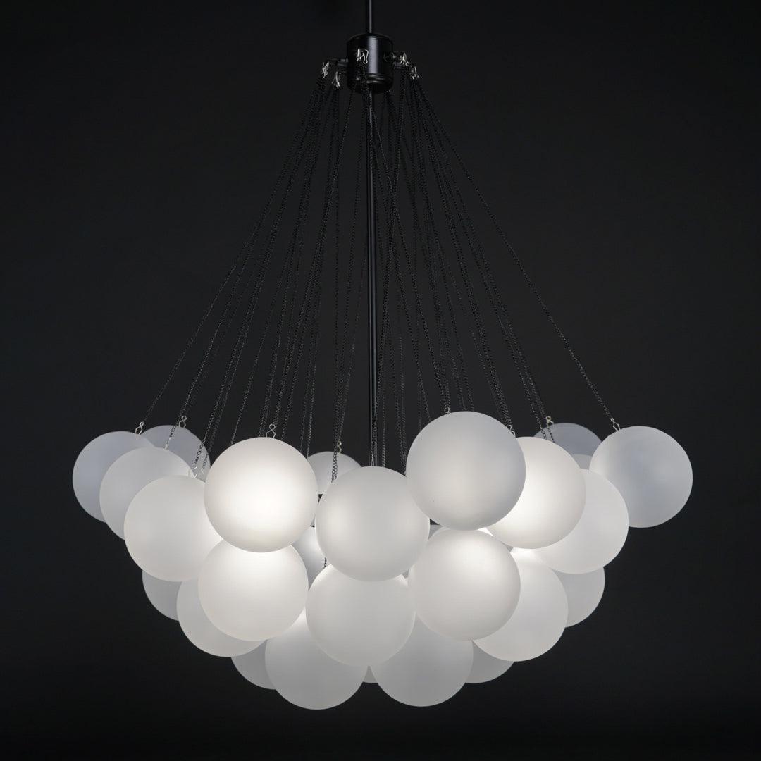 Jarvenenna Glass Chandelier-Moonnatur