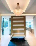Jarvenenna Glass Chandelier-Moonnatur