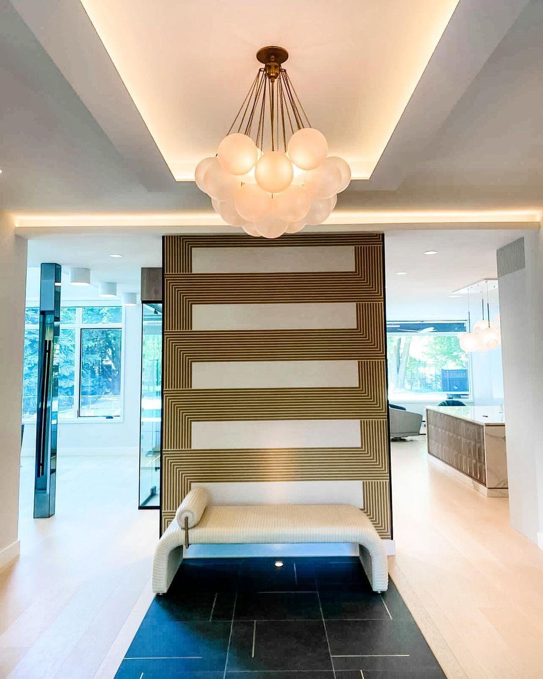 Jarvenenna Glass Chandelier-Moonnatur