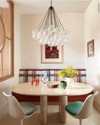 Jarvenenna Glass Chandelier-Moonnatur