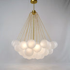 Jarvenenna Glass Chandelier-Moonnatur