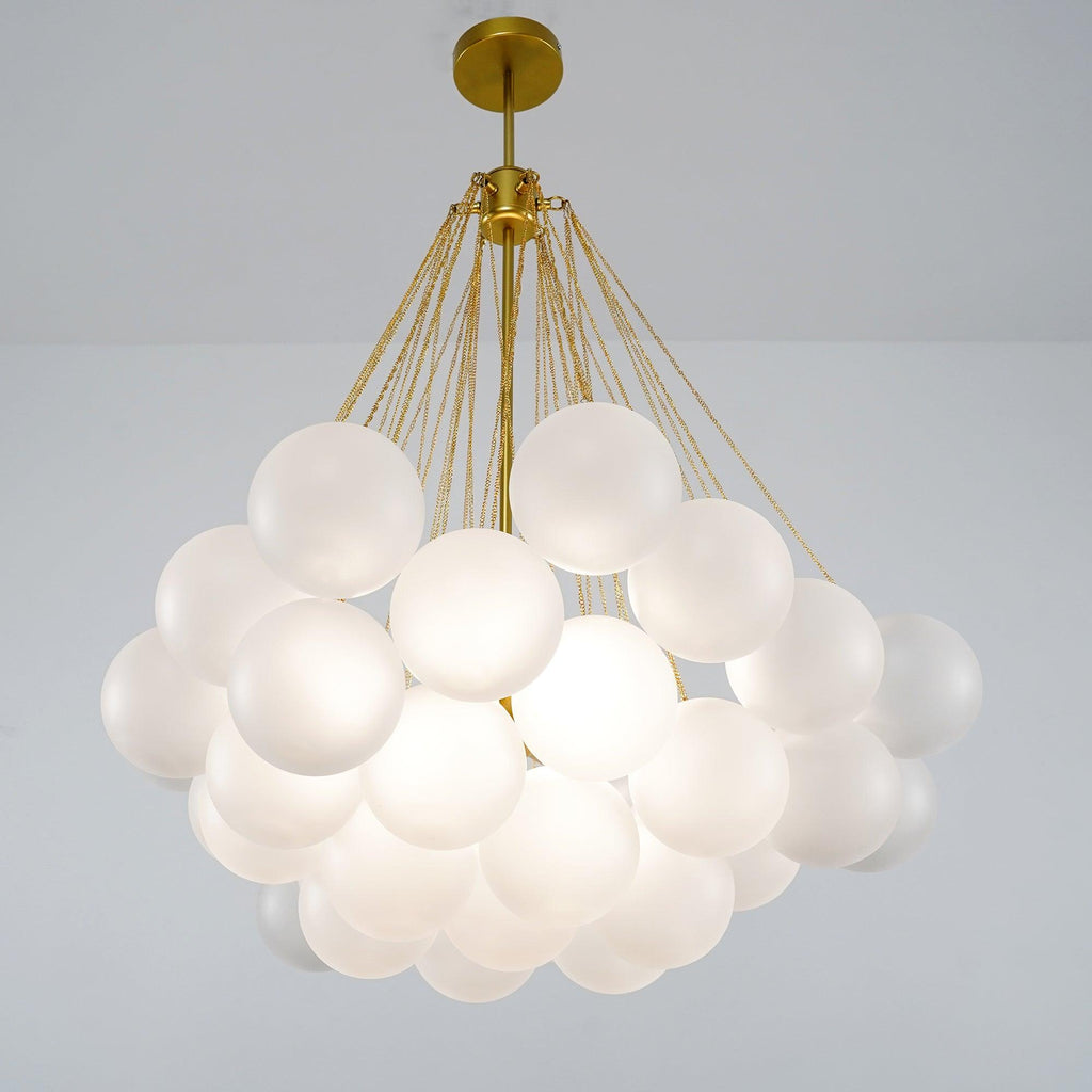 Orenmoss Glass Chandelier-Moonnatur
