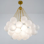 Orenmoss Glass Chandelier-Moonnatur