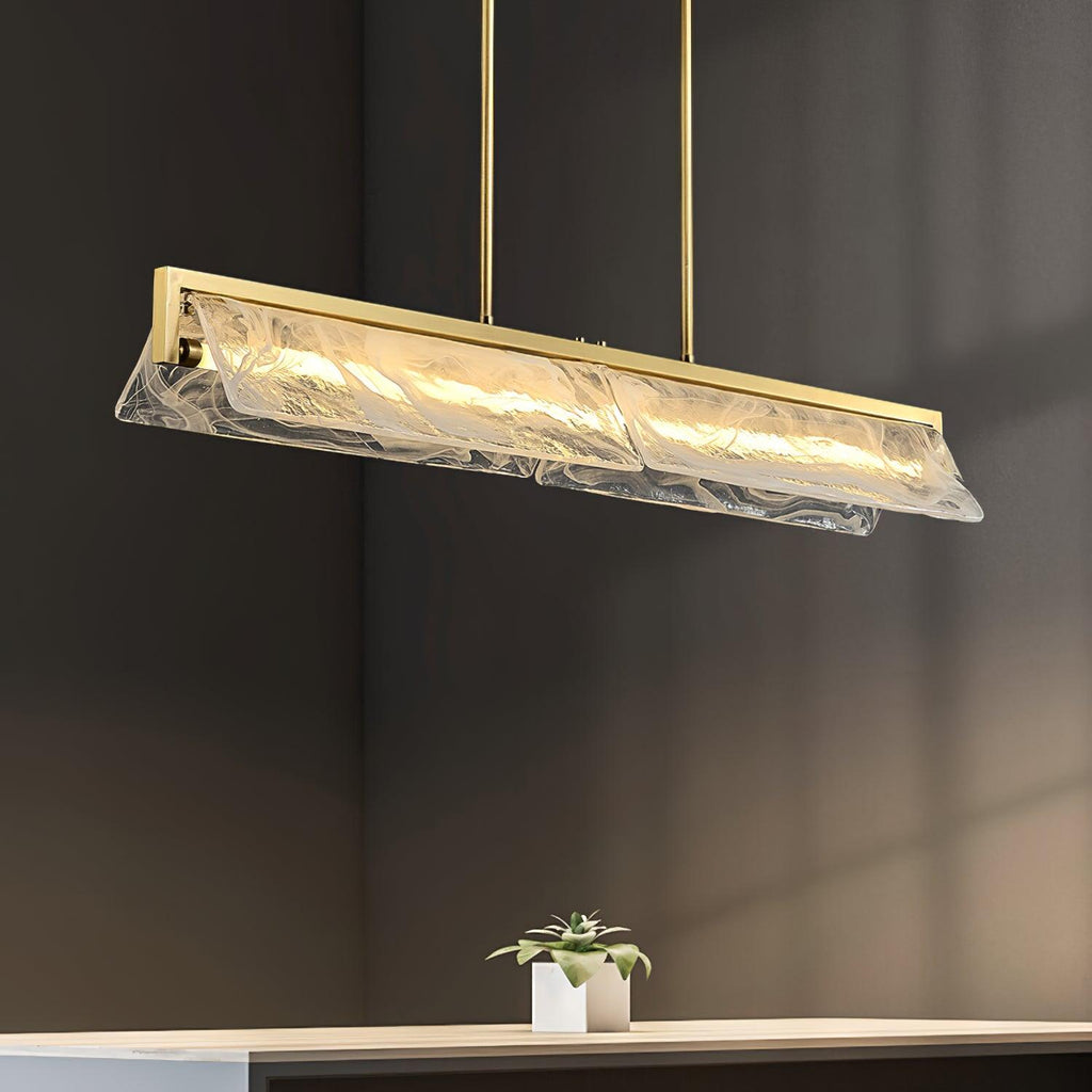 Dunselenna Glass Pendant Light-Moonnatur