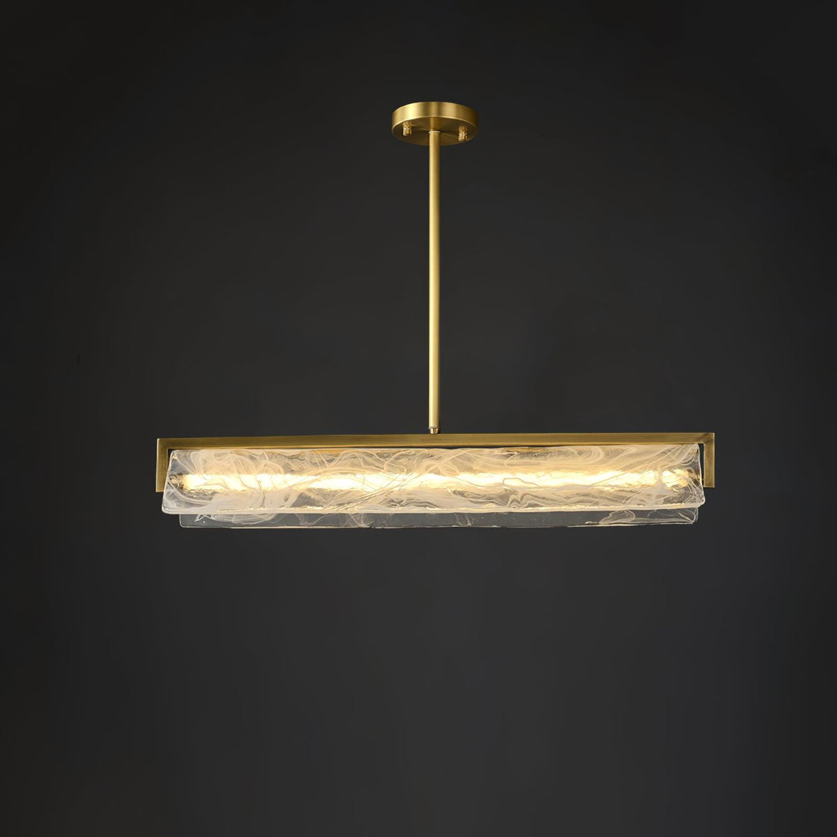 Dunselenna Glass Pendant Light-Moonnatur