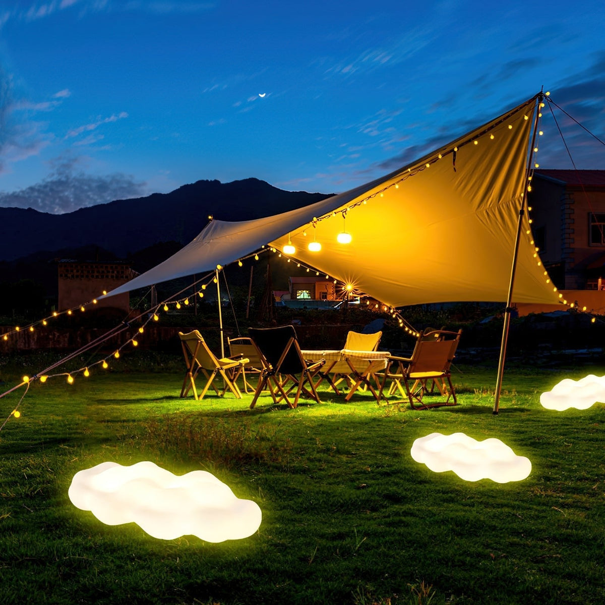 Deldeneth PE Outdoor Light-Moonnatur