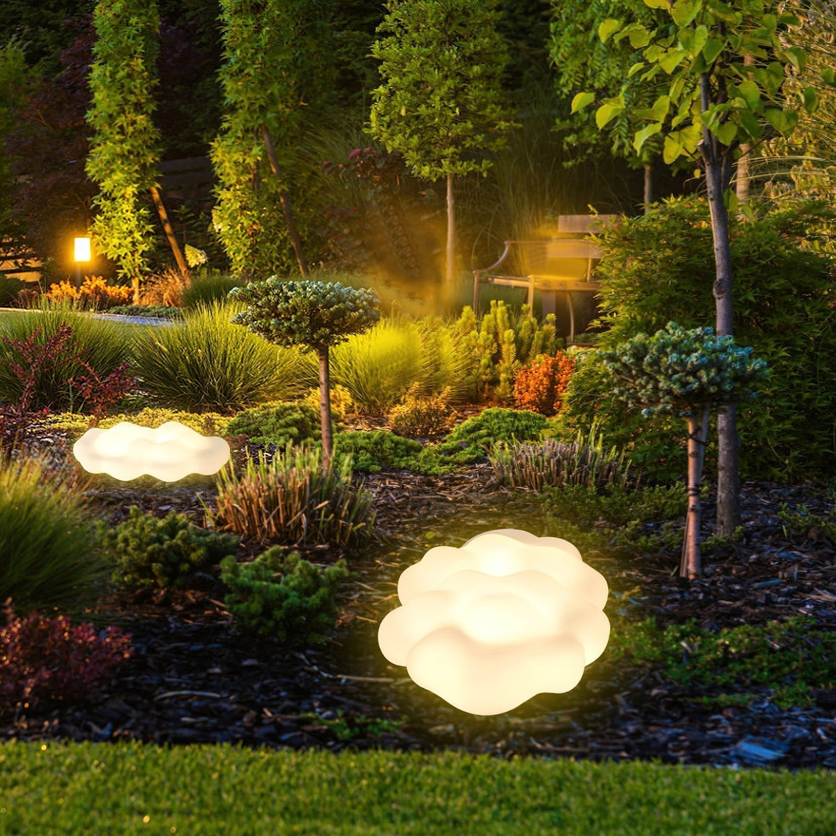 Deldeneth PE Outdoor Light-Moonnatur