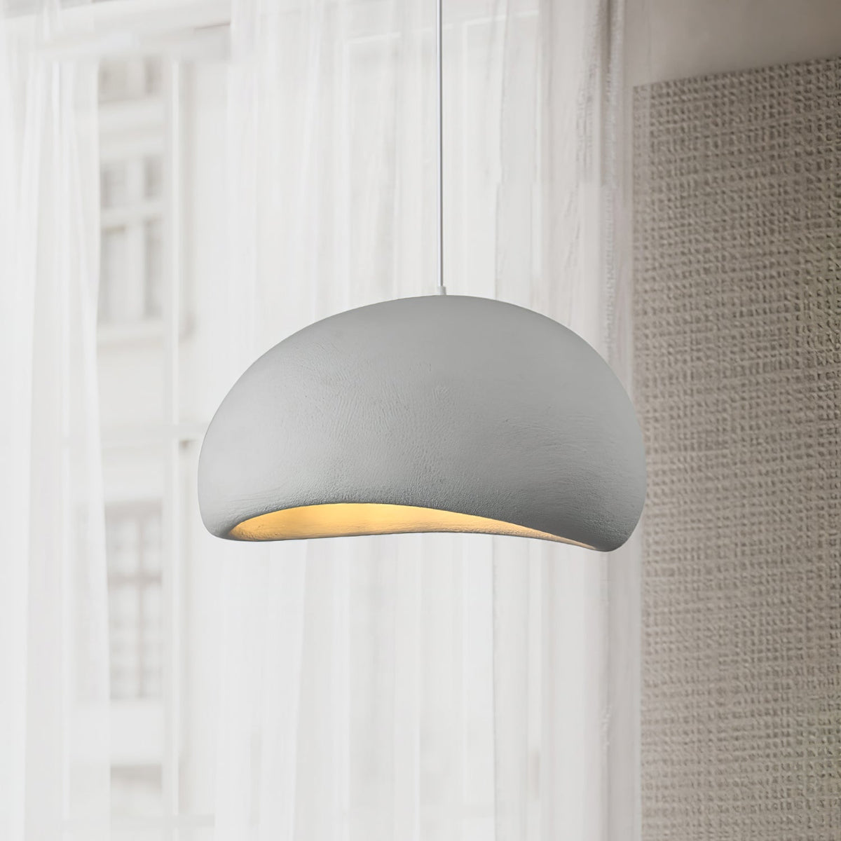 Helrenera Polystyrene Pendant Light-Moonnatur