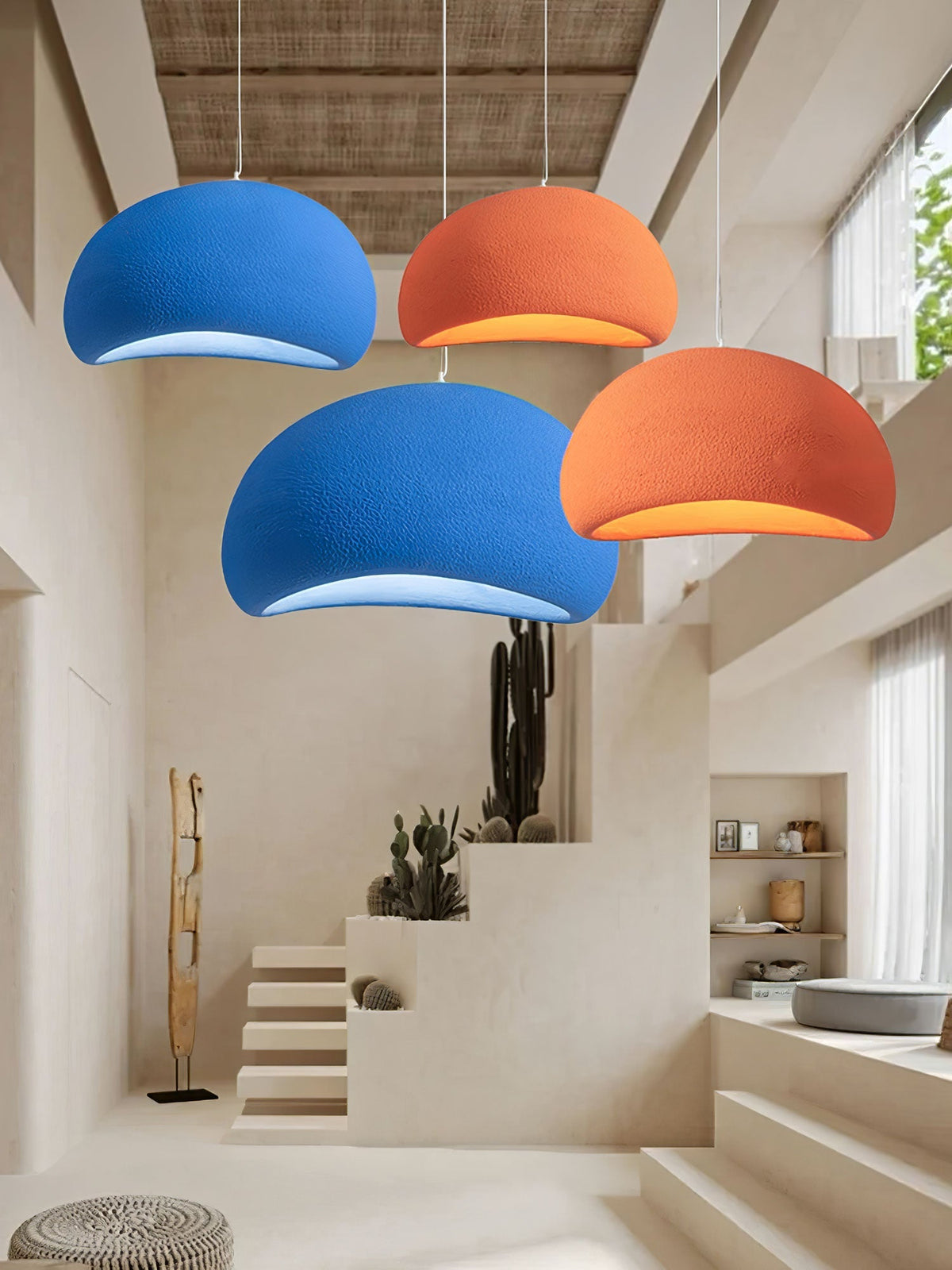 Helrenera Polystyrene Pendant Light-Moonnatur