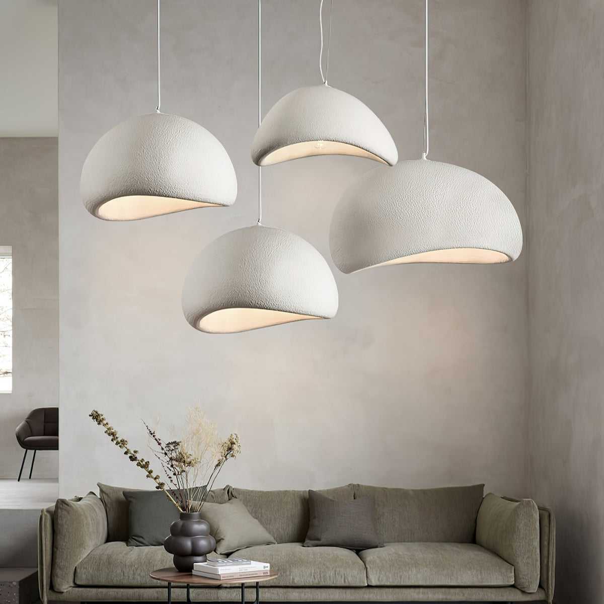 Gavalia Polyethylene Chandelier-Moonnatur
