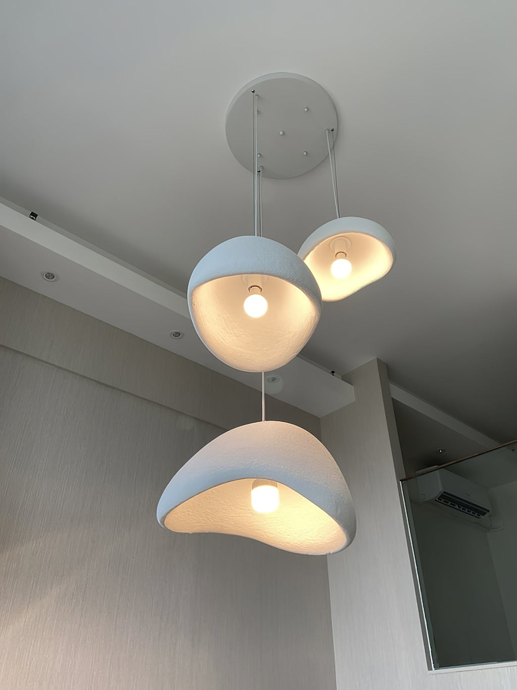 Helrenera Polystyrene Pendant Light-Moonnatur