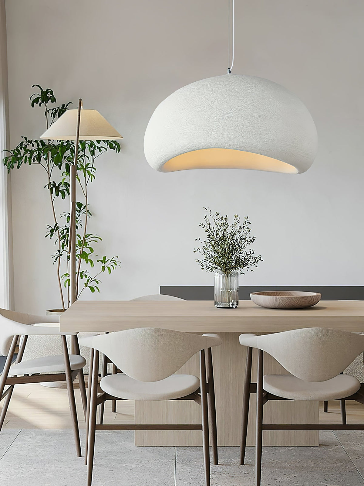 Helrenera Polystyrene Pendant Light-Moonnatur
