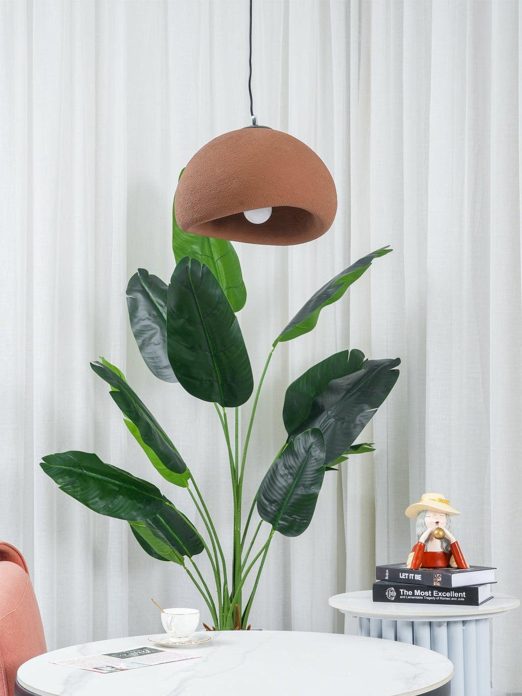 Helrenera Polystyrene Pendant Light-Moonnatur