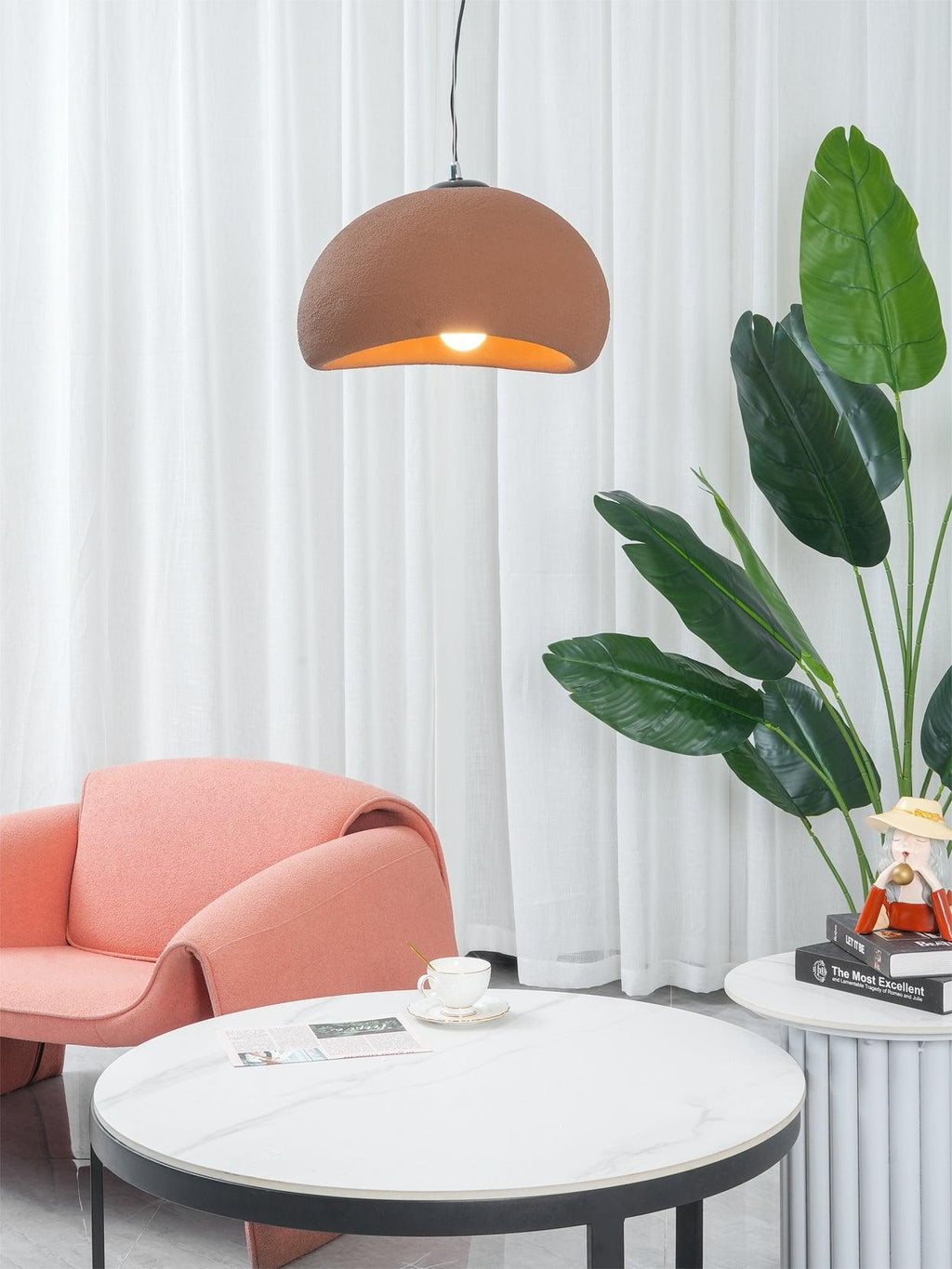Helrenera Polystyrene Pendant Light-Moonnatur