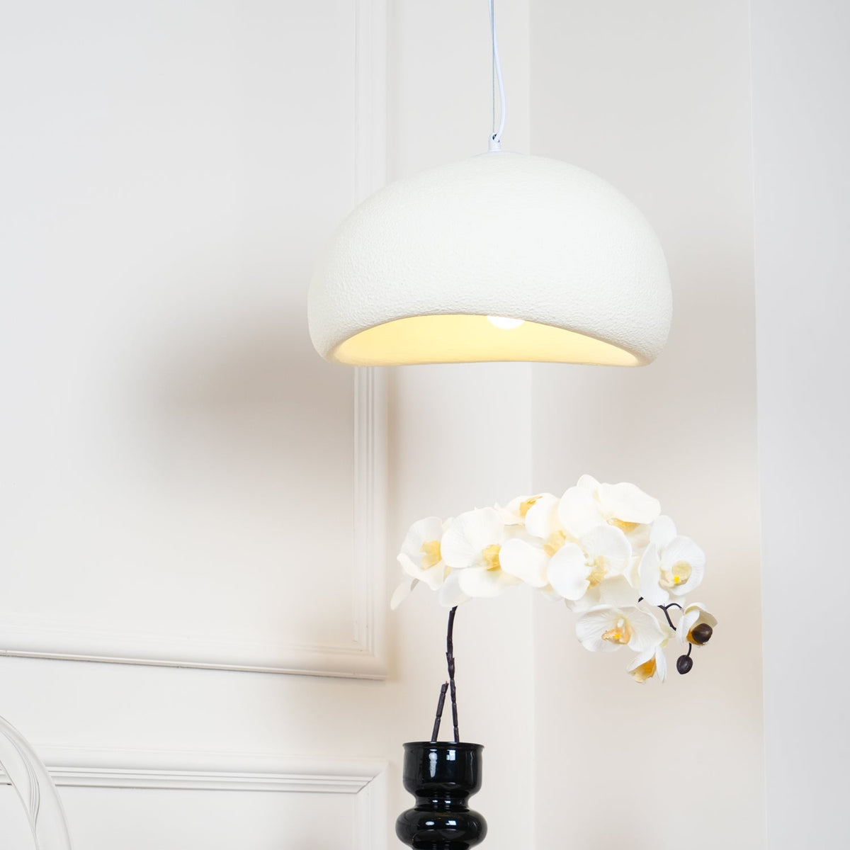Helrenera Polystyrene Pendant Light-Moonnatur