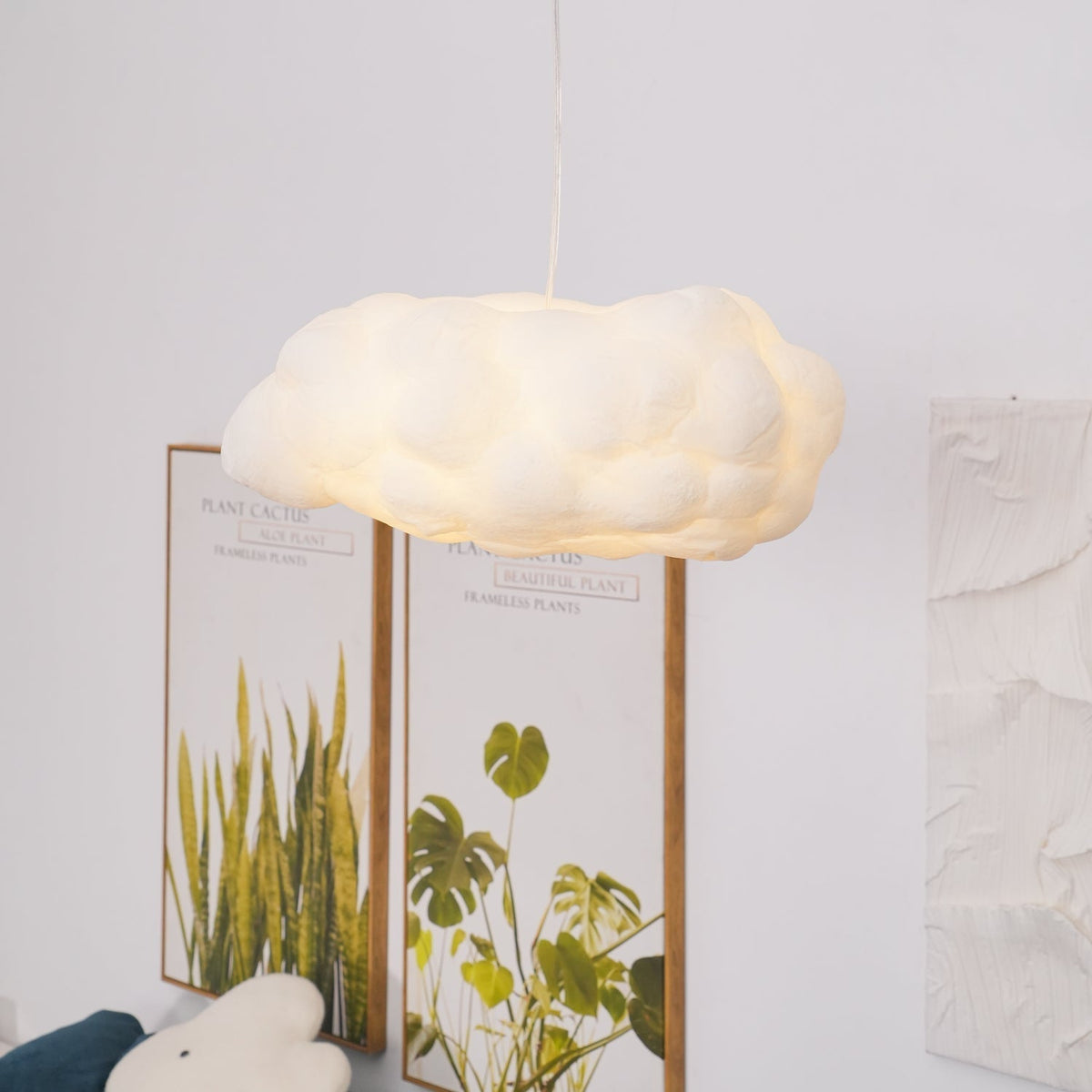 Gelmalia Fabric Pendant Light-Moonnatur