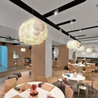 Gelmalia Fabric Pendant Light-Moonnatur