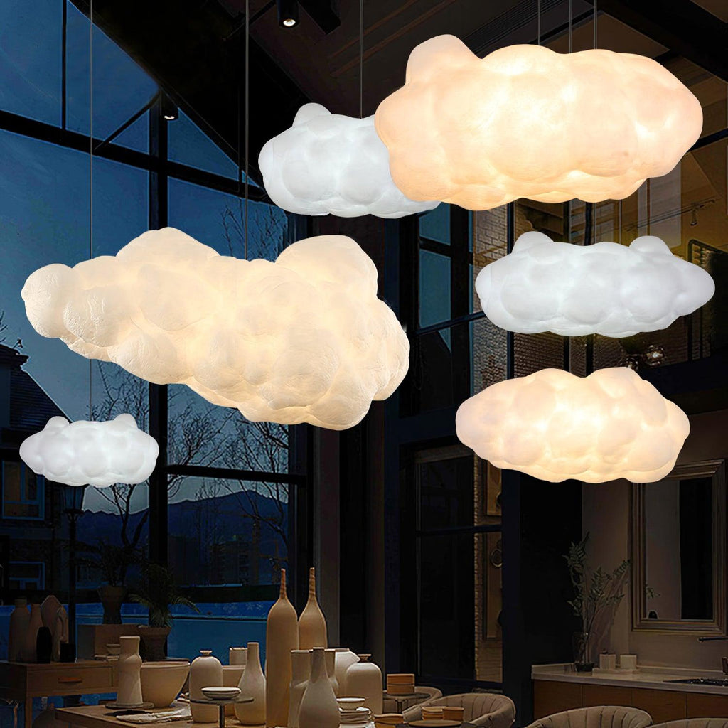 Gelmalia Fabric Pendant Light-Moonnatur