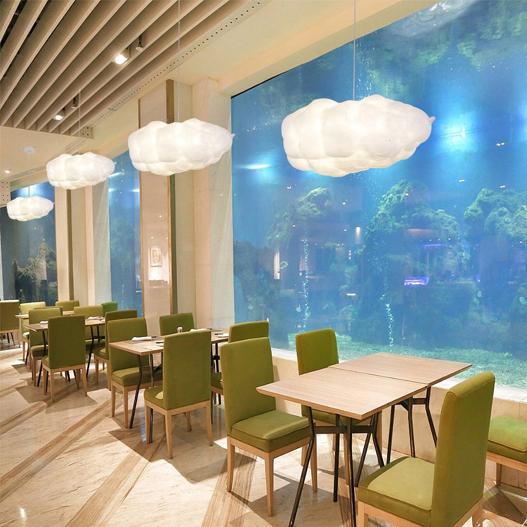 Gelmalia Fabric Pendant Light-Moonnatur