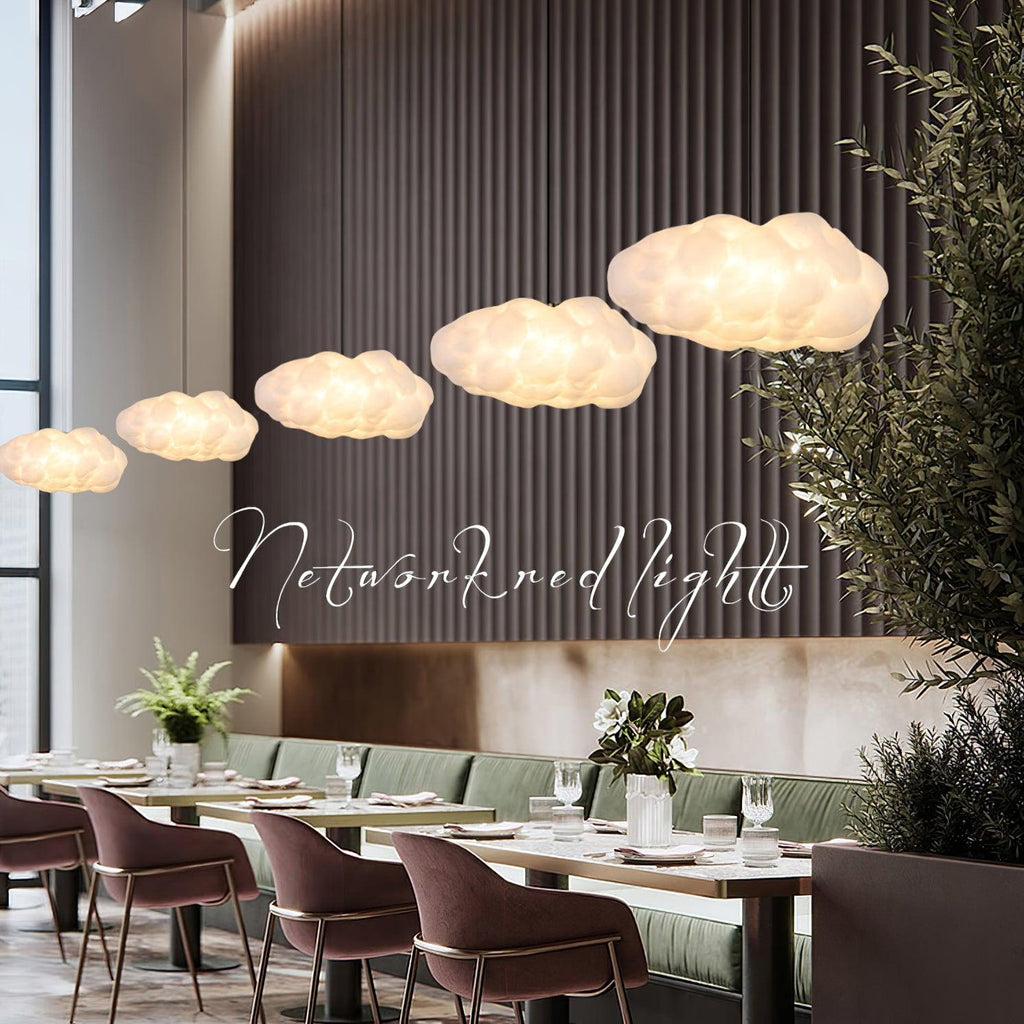Gelmalia Fabric Pendant Light-Moonnatur