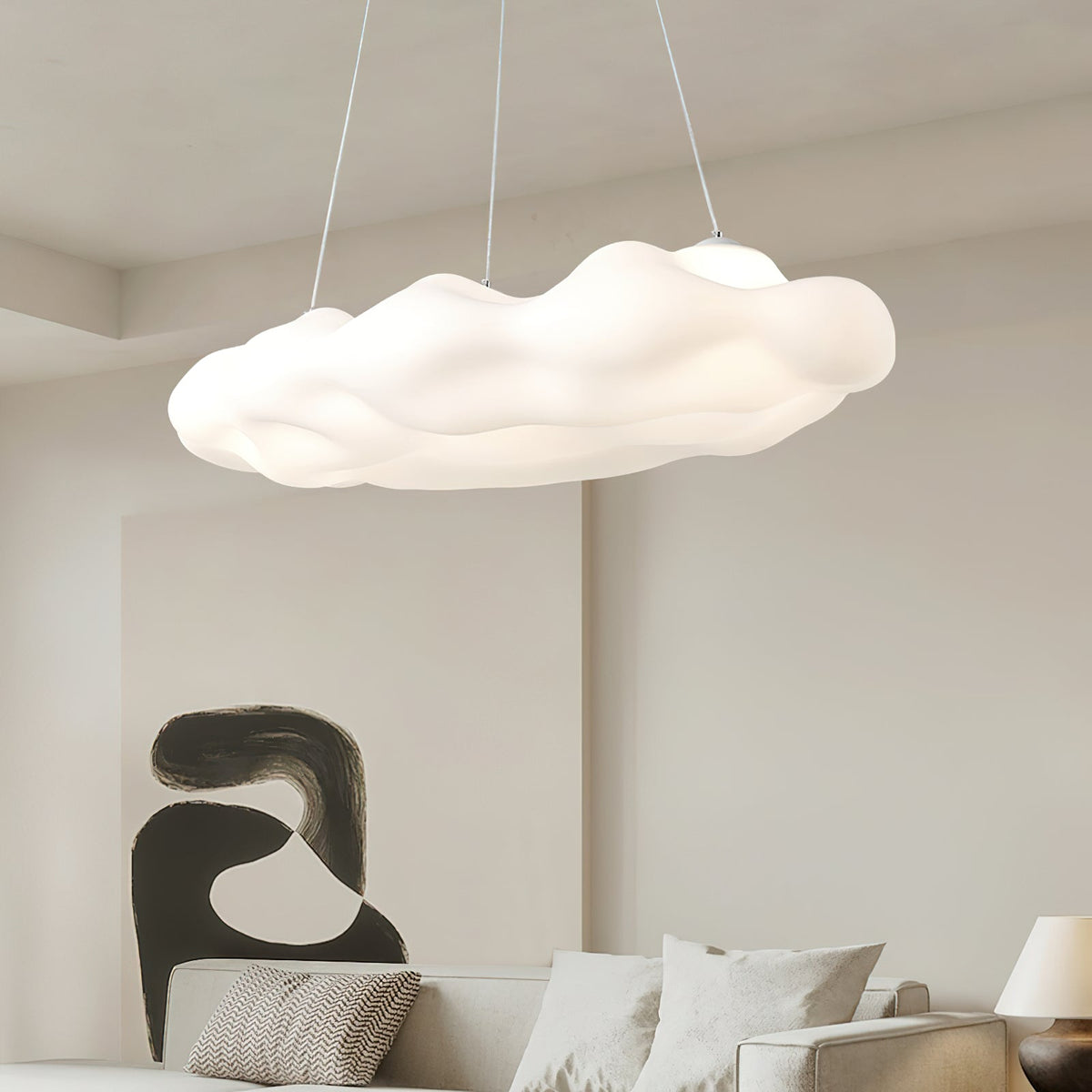 Erdenis Polyethylene Pendant Light-Moonnatur