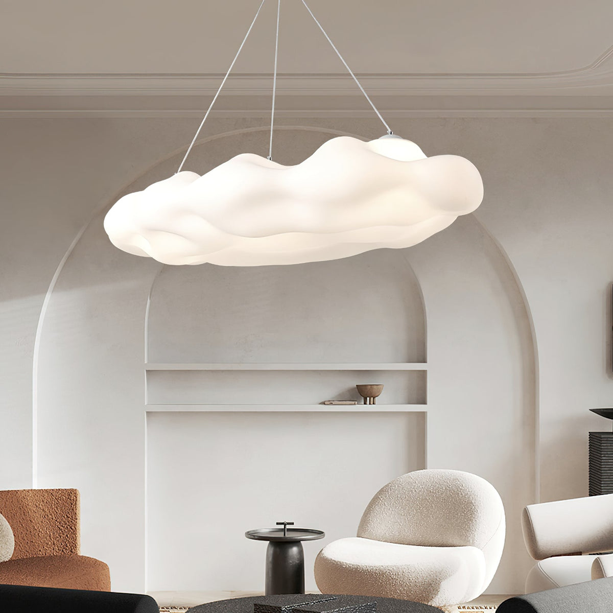 Erdenis Polyethylene Pendant Light-Moonnatur