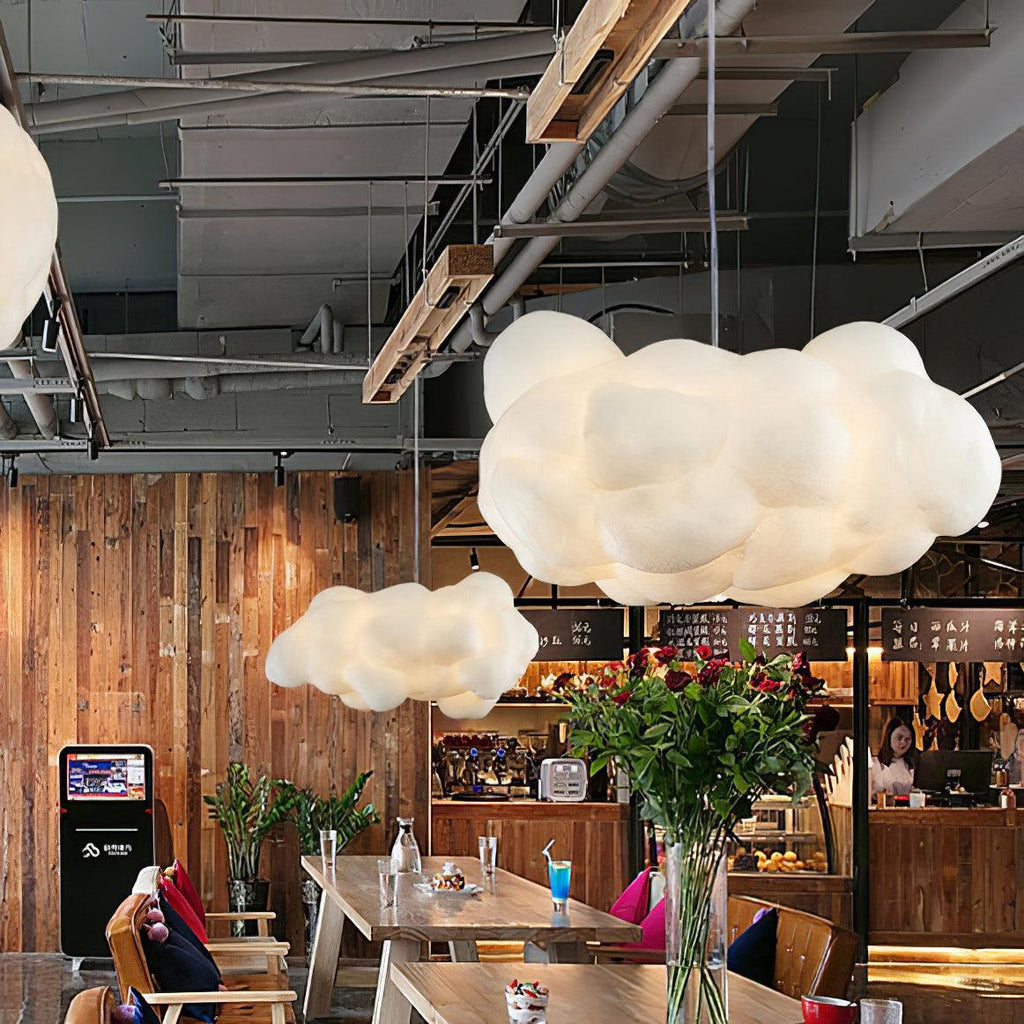 Gelmalia Fabric Pendant Light-Moonnatur