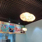 Gelmalia Fabric Pendant Light-Moonnatur