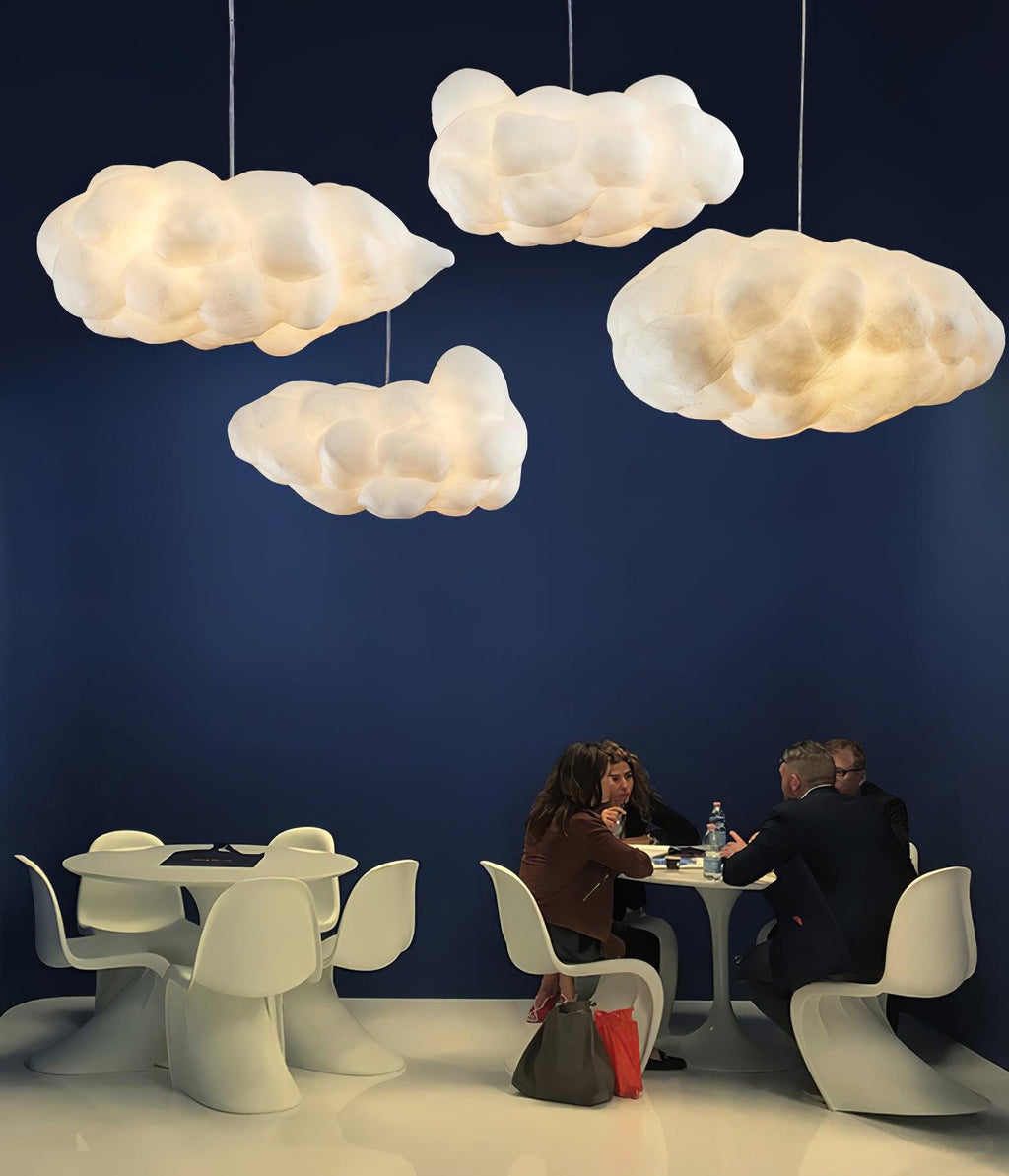 Gelmalia Fabric Pendant Light-Moonnatur