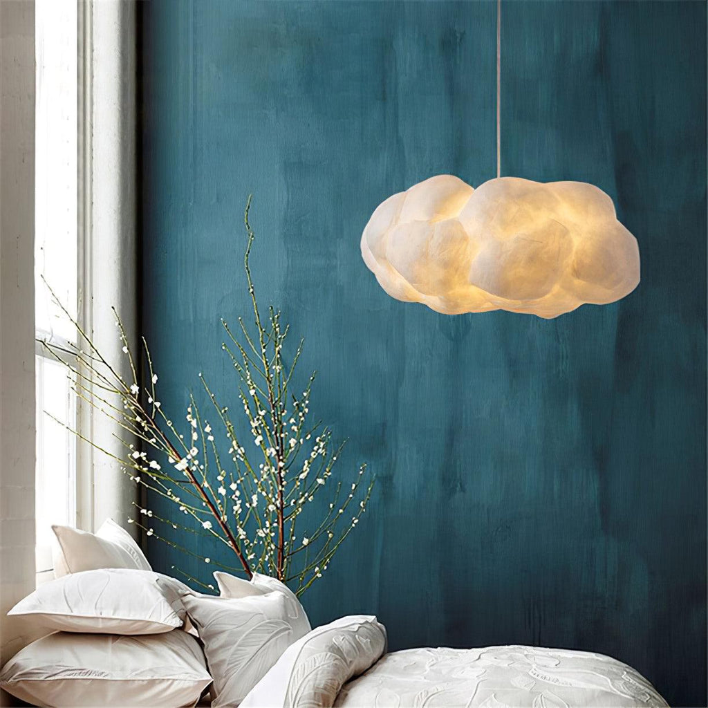 Gelmalia Fabric Pendant Light-Moonnatur