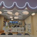 Gelmalia Fabric Pendant Light-Moonnatur