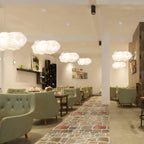 Gelmalia Fabric Pendant Light-Moonnatur