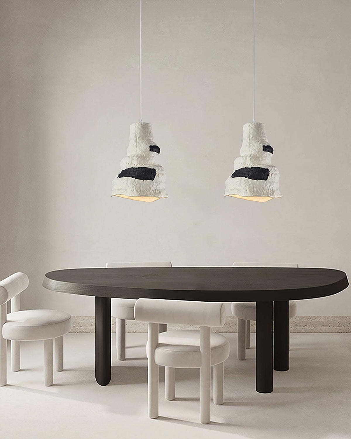 Caldenbrook Resin Pendant Light-Moonnatur