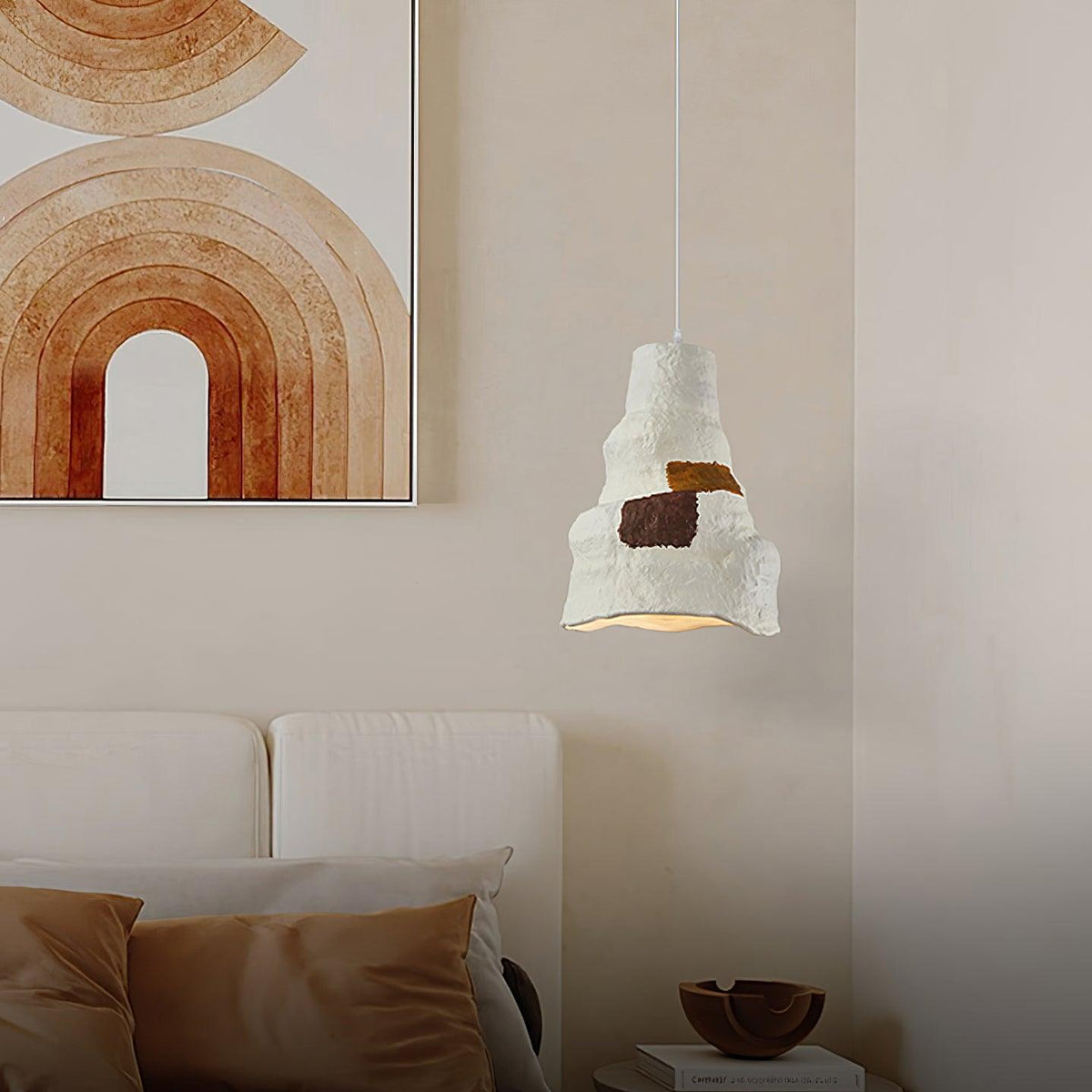 Caldenbrook Resin Pendant Light-Moonnatur