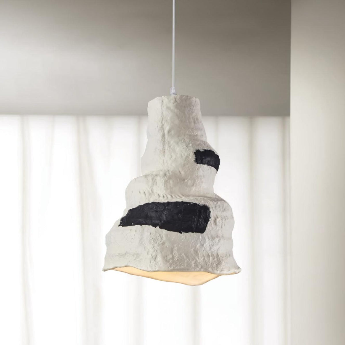 Caldenbrook Resin Pendant Light-Moonnatur