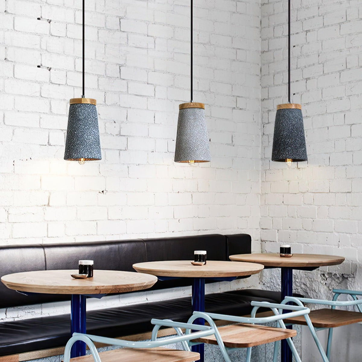 Eldeniel Cement Pendant Light-Moonnatur