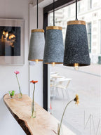 Eldeniel Cement Pendant Light-Moonnatur