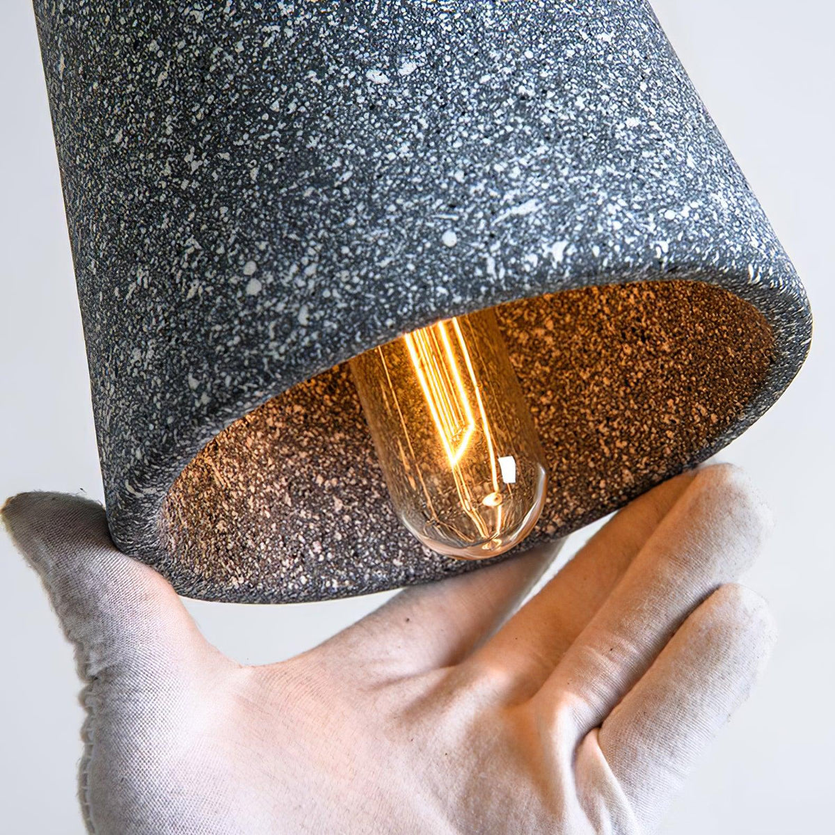 Eldeniel Cement Pendant Light-Moonnatur