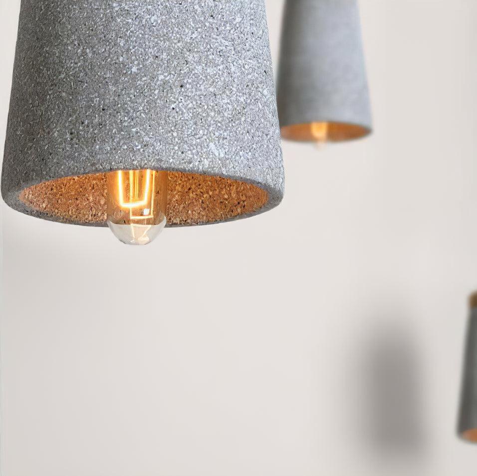 Eldeniel Cement Pendant Light-Moonnatur
