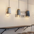 Eldeniel Cement Pendant Light-Moonnatur