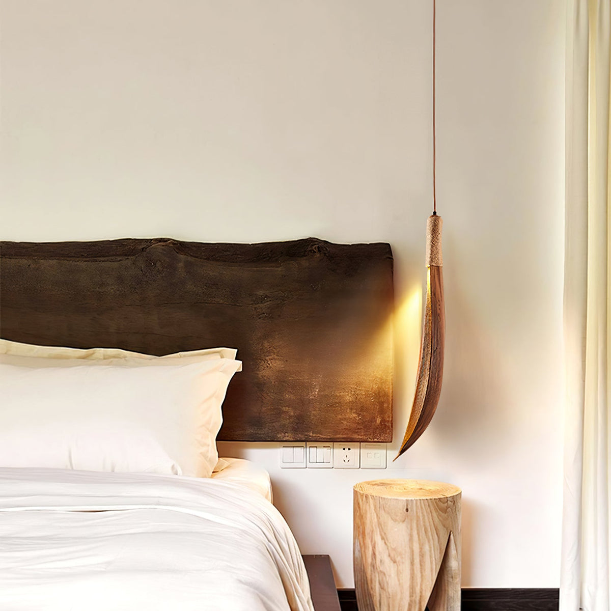 Tarenwyn Cocoa Leaf Pendant Light-Moonnatur
