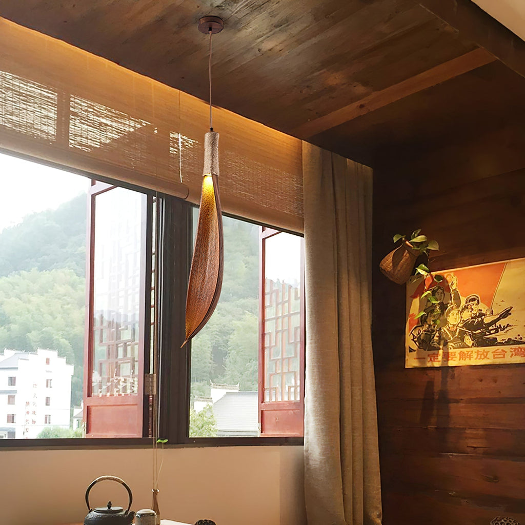 Tarenwyn Cocoa Leaf Pendant Light-Moonnatur