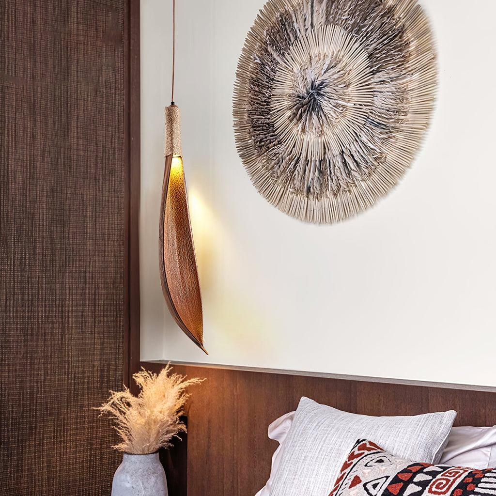 Tarenwyn Cocoa Leaf Pendant Light-Moonnatur