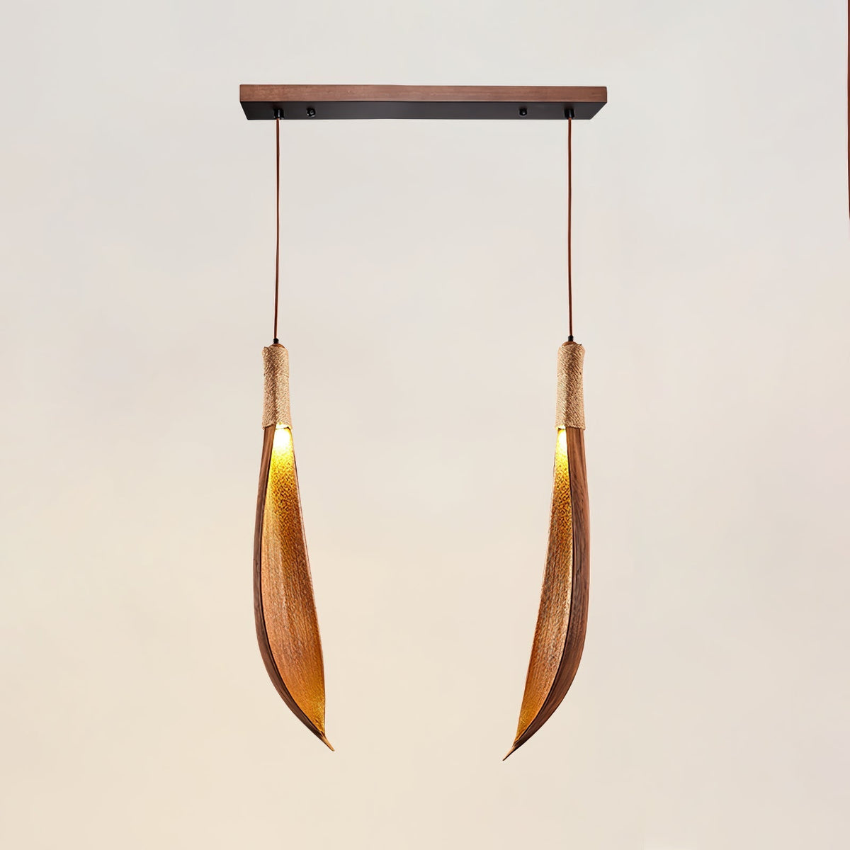 Tarenwyn Cocoa Leaf Pendant Light-Moonnatur