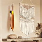Fennera Cocoa Leaf Wall Light-Moonnatur