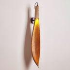 Fennera Cocoa Leaf Wall Light-Moonnatur