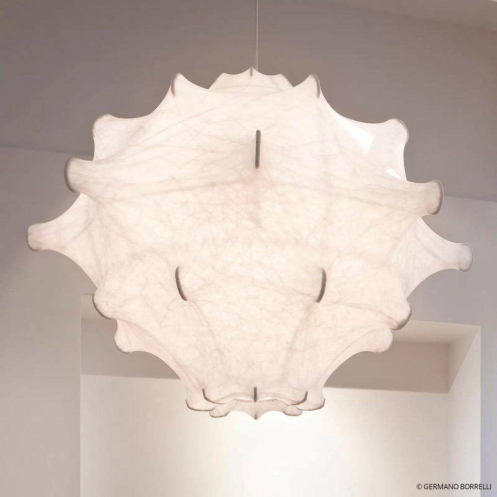 Avonenna Cocoon Silk Pendant Light-Moonnatur