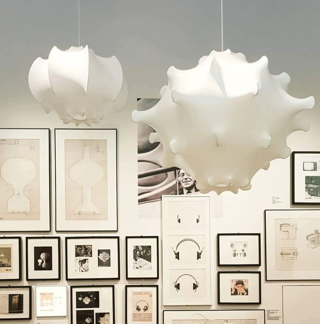 Avonenna Cocoon Silk Pendant Light-Moonnatur