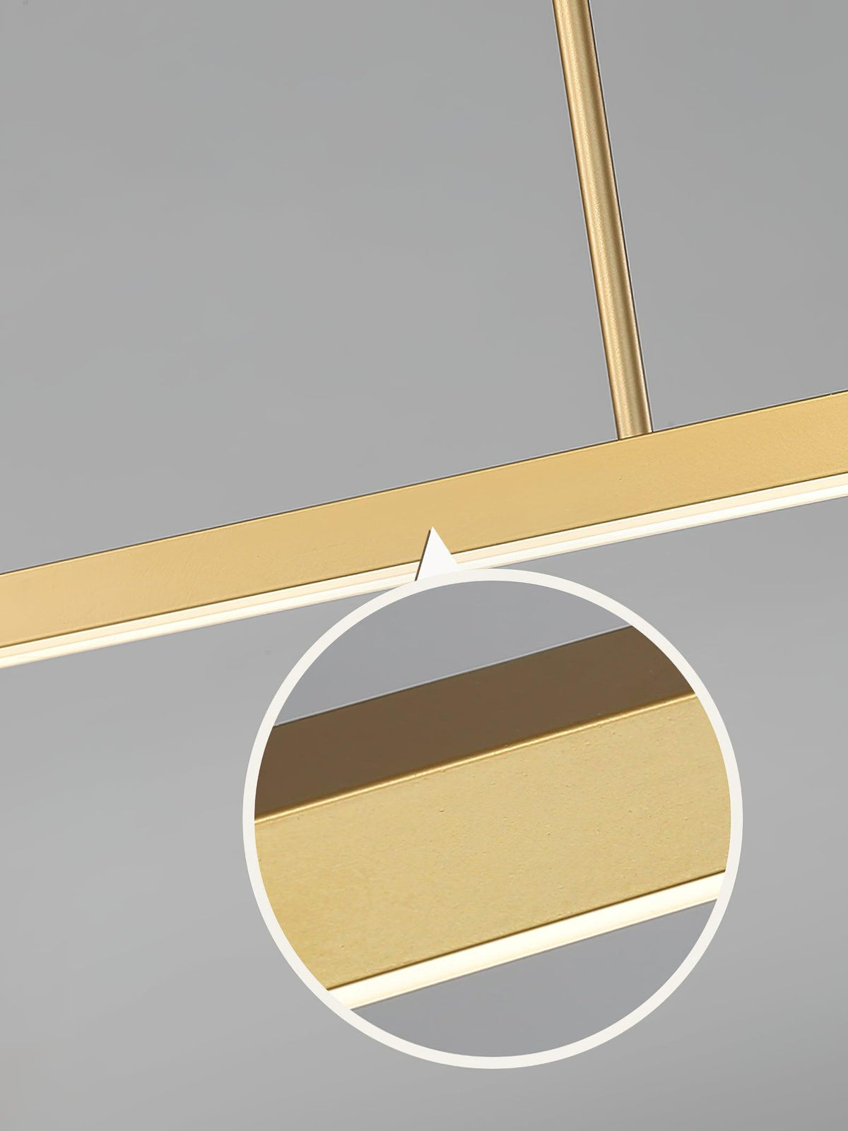 Wardenvale Aluminium Chandelier-Moonnatur