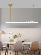 Wardenvale Aluminium Chandelier-Moonnatur